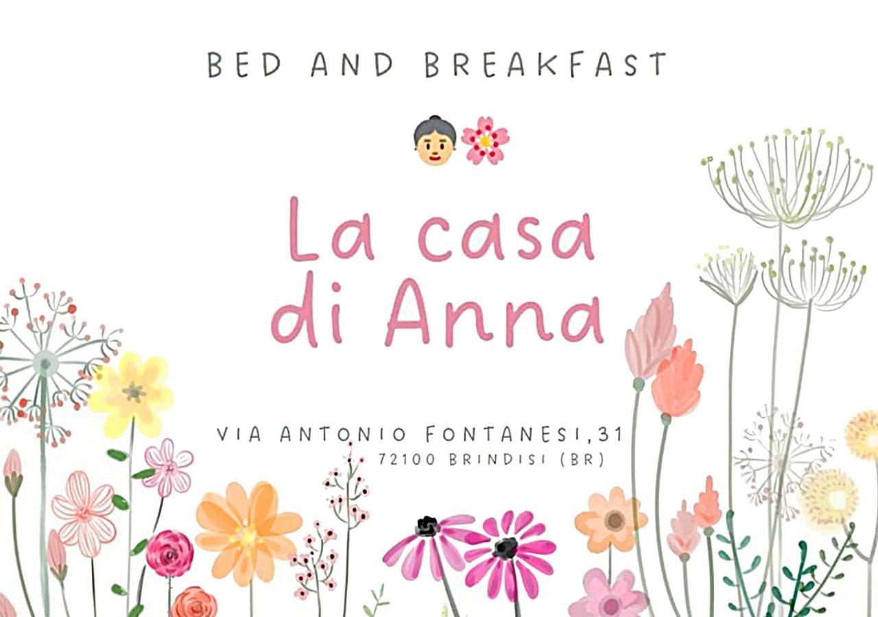 Apartamento La Casa Di Anna Bríndisi Exterior foto